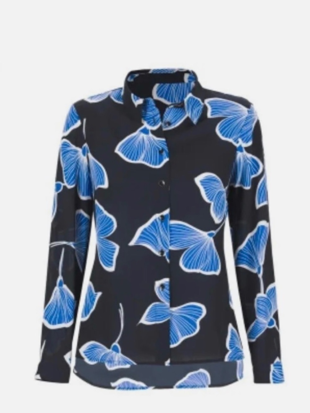 Cabi regal navy blouse